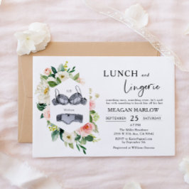 Convites Brunch de Almoço e Lingerie