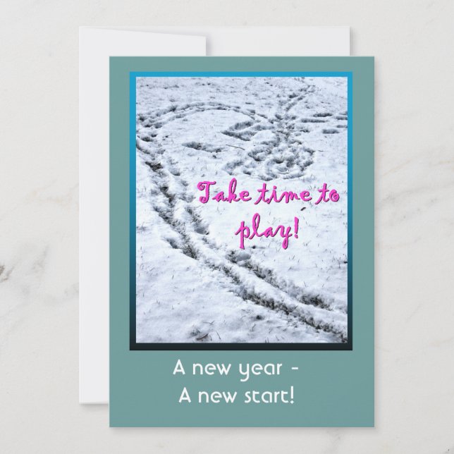 Convites Brunch de Ano Novo (Frente)