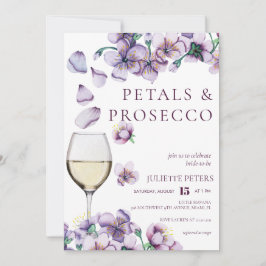 Convites Brunch de Noiva | Pastel Floral