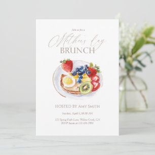 Convites Brunch do Dia das Mães Aquarela Dia das Mães