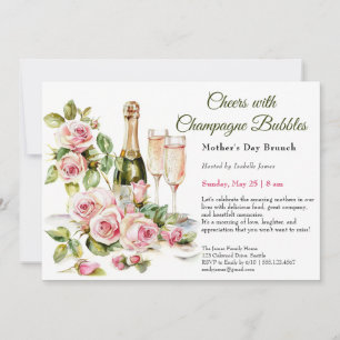 Convites Brunch do Dia das Mães – Brindes com Bolha de Cham