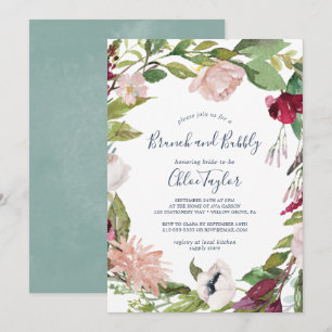 Convites Brunch e Bubbly Brisa Tropical
