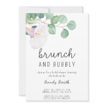 Brunch e chá de panela