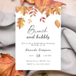 Convites Brunch e chá de panela