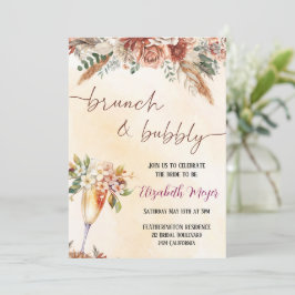 Convites 🍾 Brunch e Chá de panela 🌸