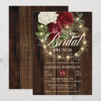 Brunch Rustic Woodsy Lighted Wreath