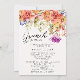 Convites Brunch With the Bride Invitation