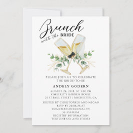 Convites Brunch With the Bride Invitation