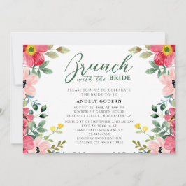 Convites Brunch With the Bride Invitation