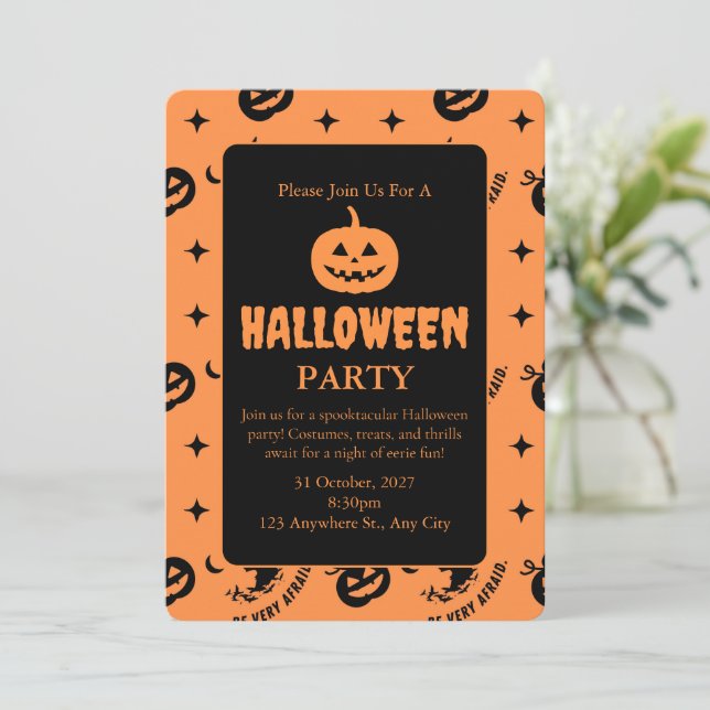 Convites Bruxa Negra Negra Negra Negra Negra (Em pé/Frente)