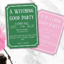 Bruxa Verde Rosa - Feliz Aniversário