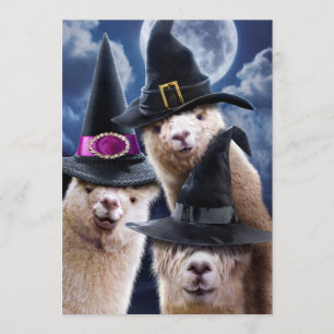 Convites Bruxas Alpacas