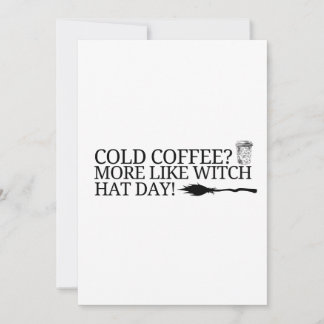 Convites bruxas, chapéus transparentes