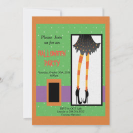 Convites bruxas no Halloween