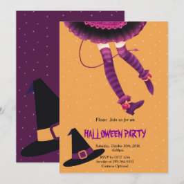 Convites bruxas no Halloween