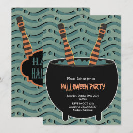 Convites bruxas no Halloween
