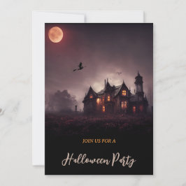 Convites Bruxas Spooky Lair Halloween