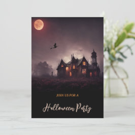 Convites Bruxas Spooky Lair Halloween