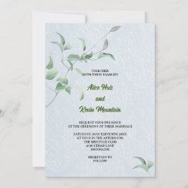 Convites Bud violeta elegante sobre fundo azul-céu