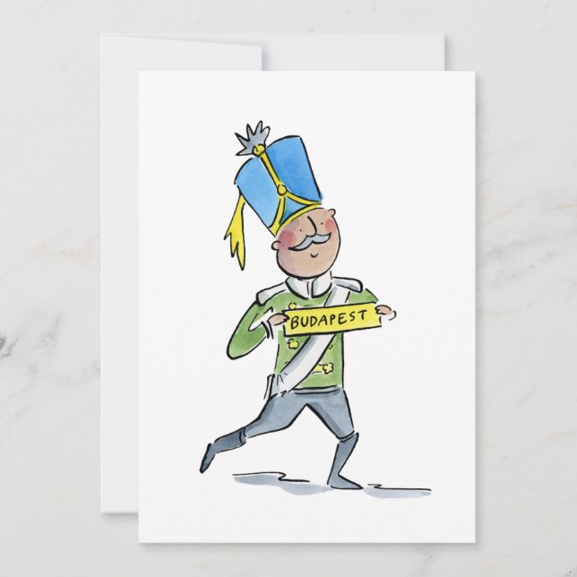 Convites Budapeste (Frente)