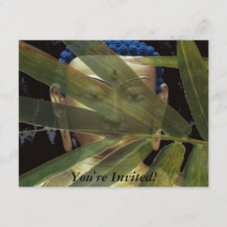 Convites Buddha de bambu