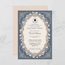 Budget Purple Florals Bridgerton Bridal Shower