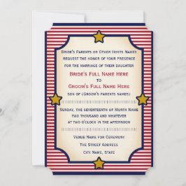 Convites Bully Pulpit (Coleção de Casamentos) 1904