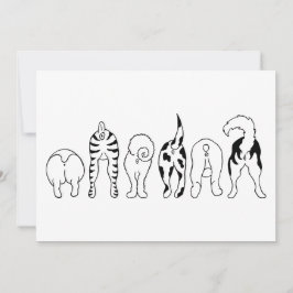 Convites Bumbuns de cães