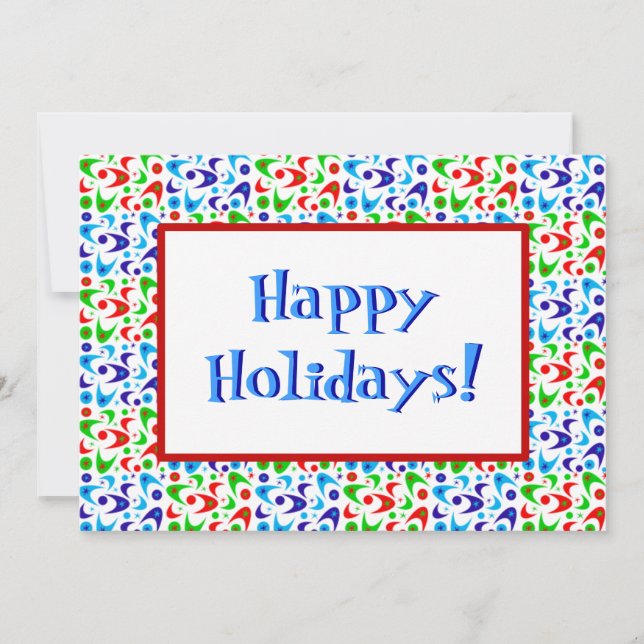 Convites Bumerangas de Férias (Frente)