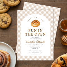 Bun In The Oven Baby Shower