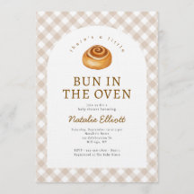 Bun In The Oven Baby Shower