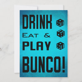 Convites Bunco Girls Night Out Bunco Dice