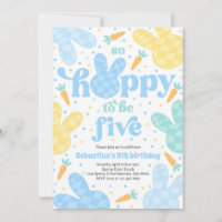 Bunny 5 Festa de aniversário de Primavera Bunny Bi