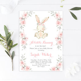 Convites Bunny chá de fraldas