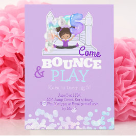 Convites Bunt House Jump Play Quinta Aniversário
