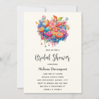 Buquê De Flores De Verão Caprichoso Boho Nupcial