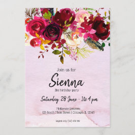 Convites Buquê de flores para todas as ocasiões