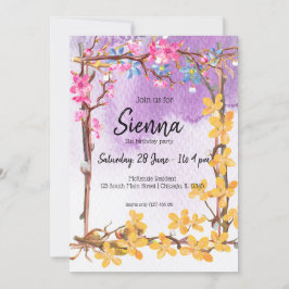 Convites Buquê de flores para todas as ocasiões