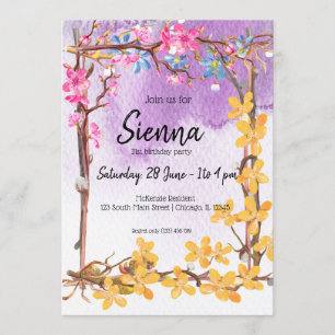 Convites Buquê de flores para todas as ocasiões