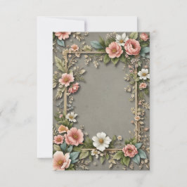 Convites Buquê de fundo das Cinzas escuras do casamento das