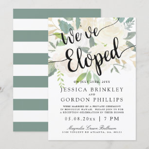 Convites Buquê de Rosas Brancas   Fomos Morar Juntos   Fest