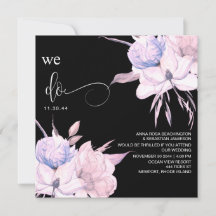 *~* Buquê Floral AR15 QR RSVP PINK WEDDING