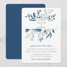 Buquê Floral Azul Elegante Casamento