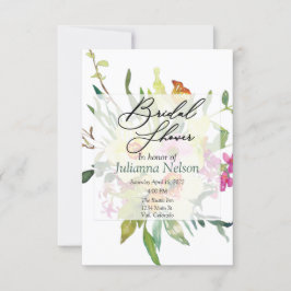 Convites buquê primavera daffodil