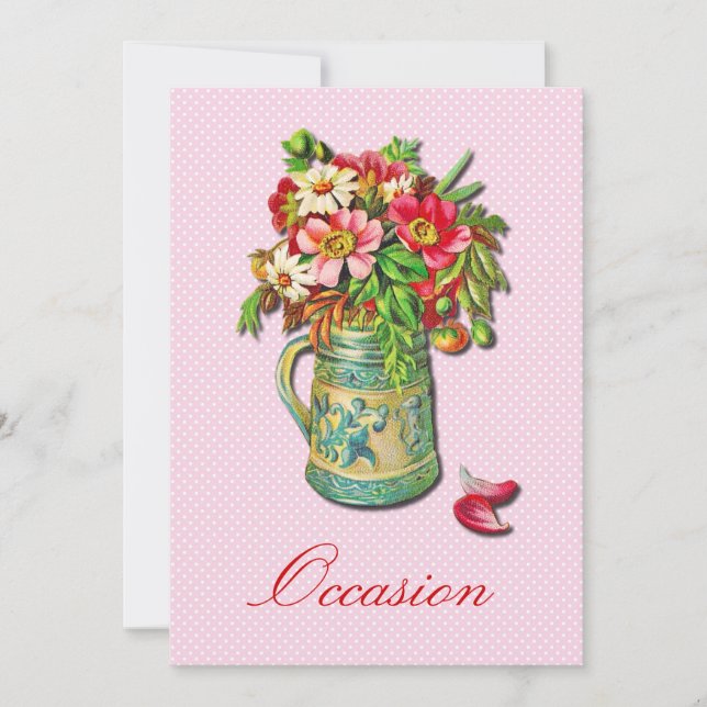 Convites Buquê Vintage (Frente)