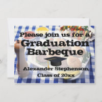 Burgers em Tablecloth Festa de formatura Barbeque