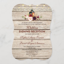 Burgundy Marsala Floral Antlers