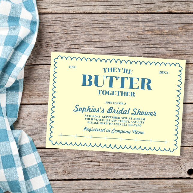 Convites Butter Yellow Vintage Package Bridal Shower (Butter Yellow Vintage Package Bridal Shower Invitation)