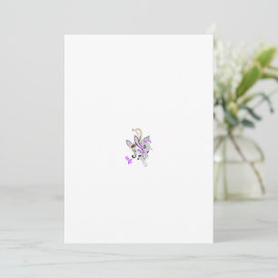 Convites Butterfly Fairy Tattoo Vetor - Vintage Floral Art