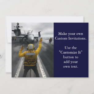 Convites Cabina de Voo da Transportadora de Aeronaves